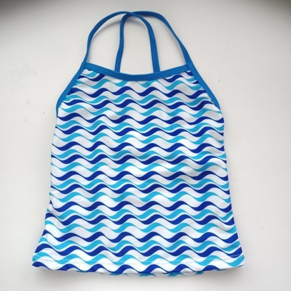 Urban Outdoor Girls Swirl Two-Piece Swimsuit Girls Tankini Two-Piece Swimsuit  S - Picture 3 of 7